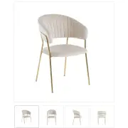 krzesło K4-za beżowe 3d